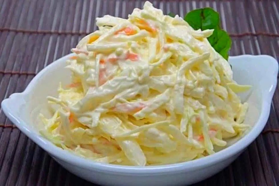 Salada de Repolho receita fit saudável e muito gostosa que você precisa fazer