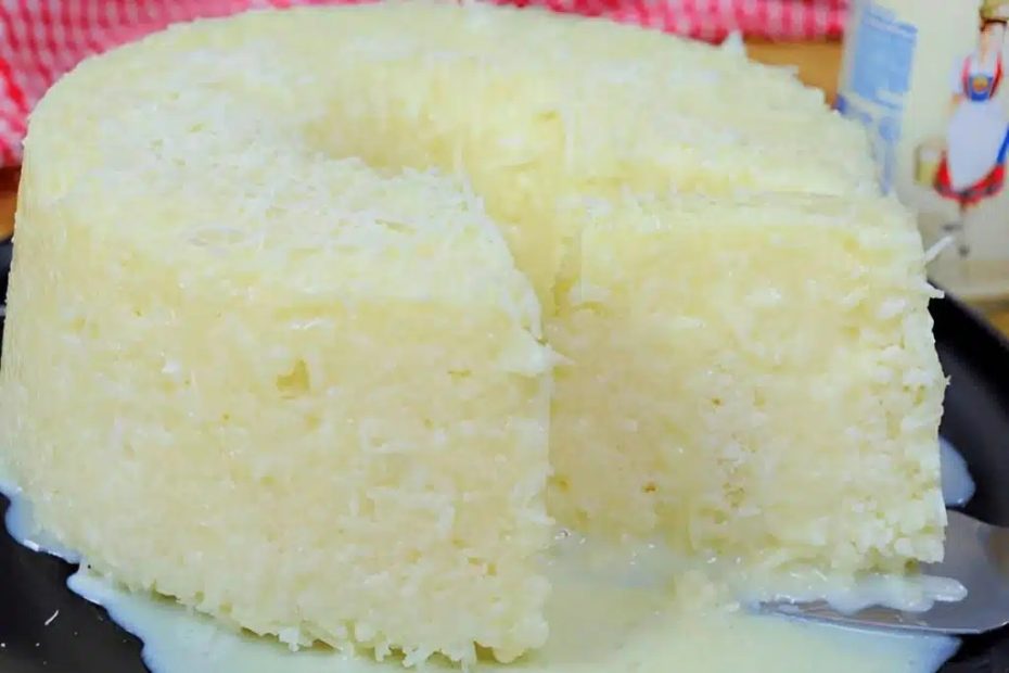 Bolo de tapioca sem forno uma sobremesa leve e refrescante para os dias de verão